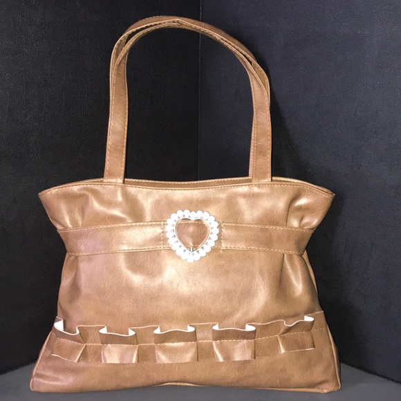 Faux Leather Shoulder Bag BB3 - Picture 3 of 8